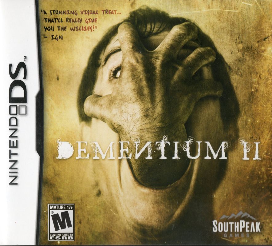 Front Cover for Dementium II (Nintendo DS)