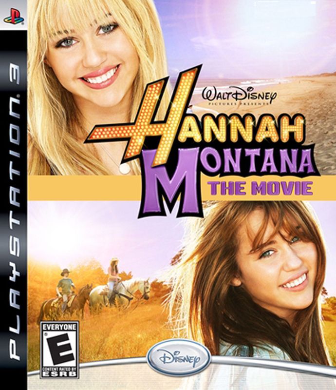 Front Cover for Hannah Montana: The Movie (PlayStation 3)