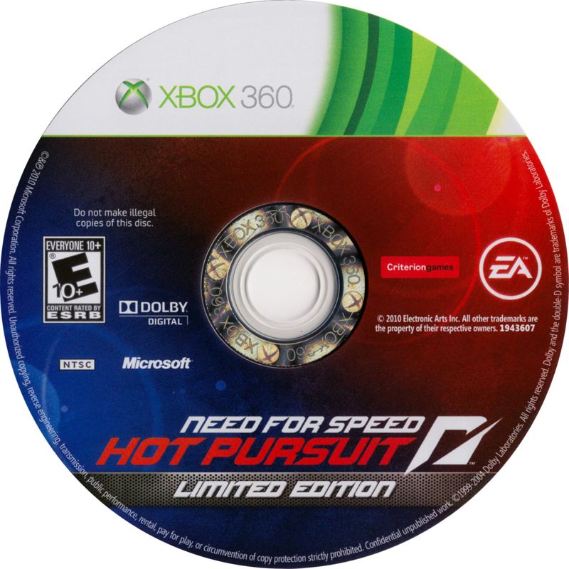 Media for Need for Speed: Hot Pursuit (Limited Edition) (Xbox 360)