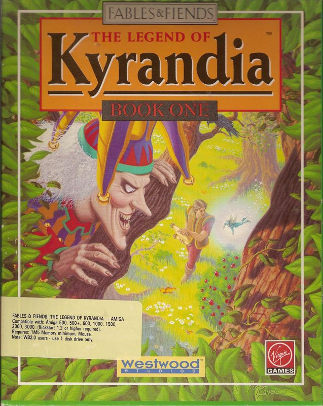 Front Cover for Fables & Fiends: The Legend of Kyrandia - Book One (Amiga)