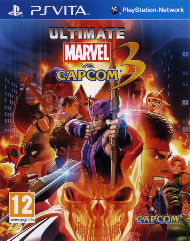 Front Cover for Ultimate Marvel vs. Capcom 3 (PS Vita)