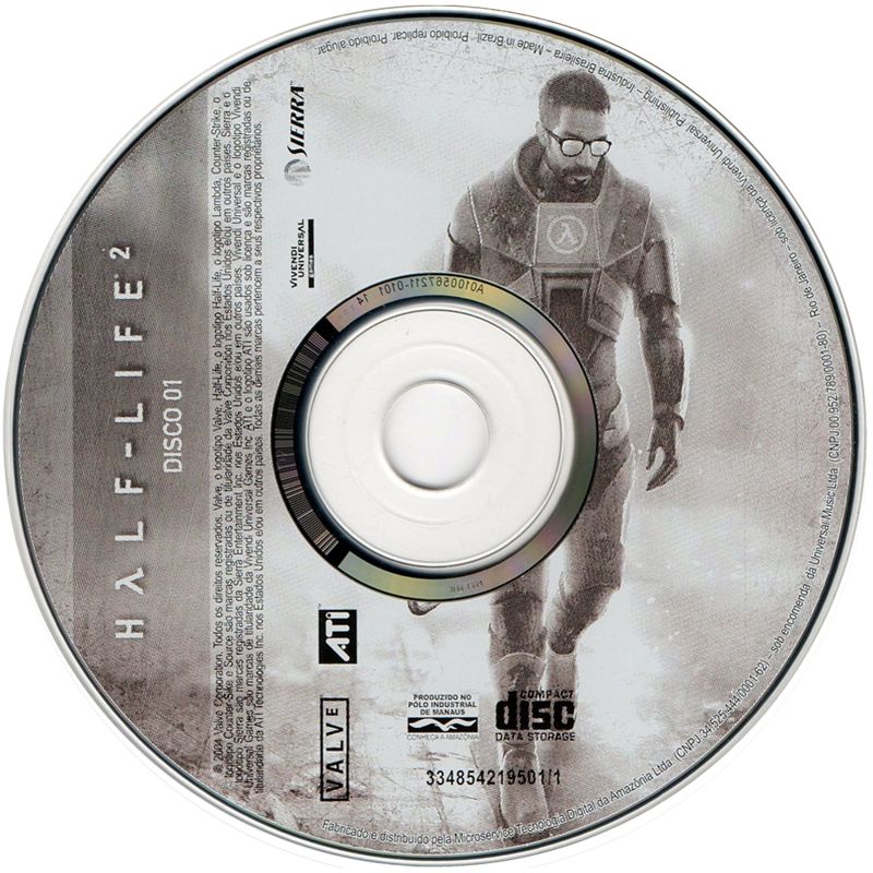 Media for Half-Life 2 (Windows): Disc 1/5