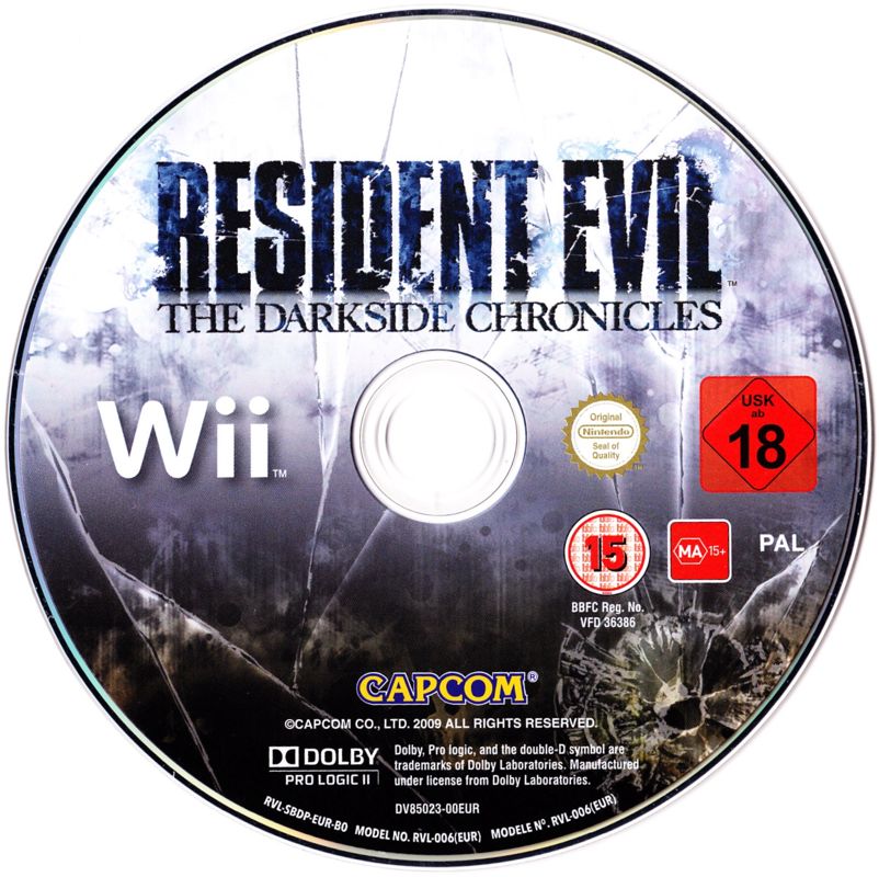 6169378 Resident Evil The Darkside Chronicles Wii Media 