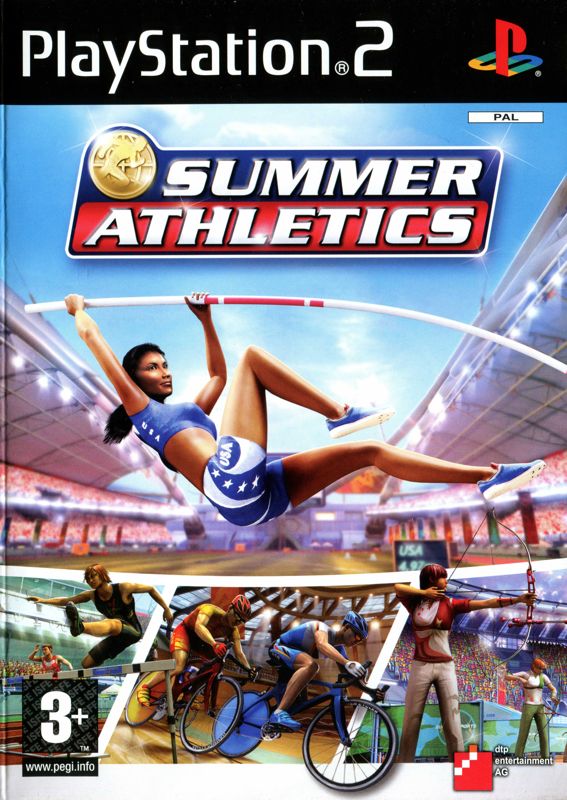 Front Cover for Summer Athletics: The Ultimate Challenge (PlayStation 2)