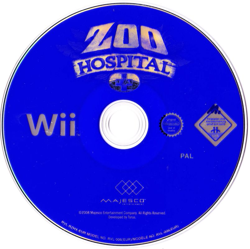 Zoo Hospital cover or packaging material - MobyGames