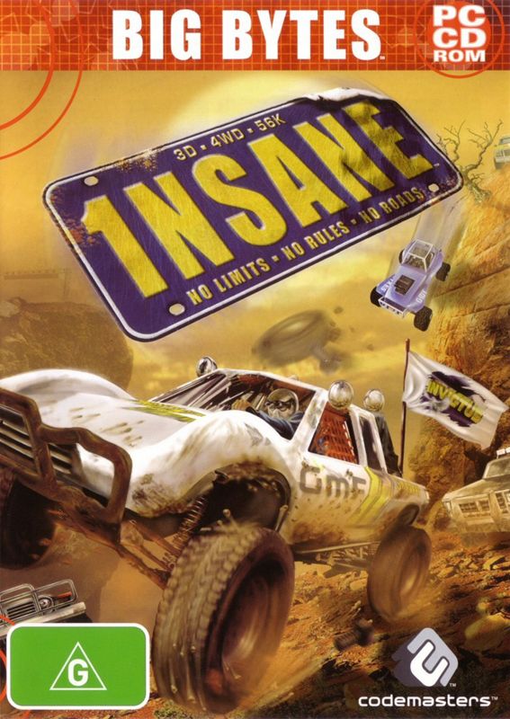 Front Cover for 1nsane (Windows) (Big Bytes / Sold Out Software release)