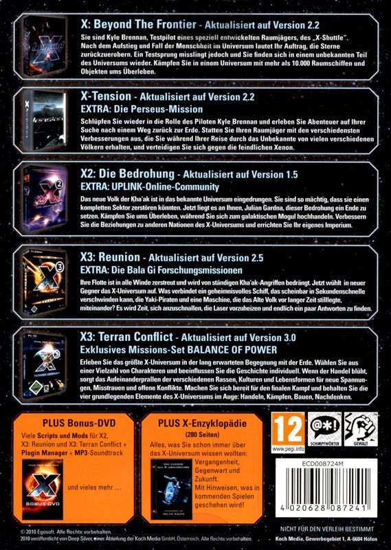 Back Cover for X Superbox (Windows)