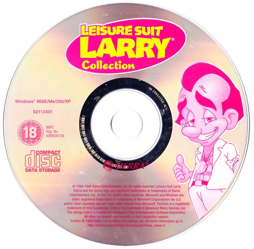 Media for Leisure Suit Larry Collection (Windows) (Classic Collection release)
