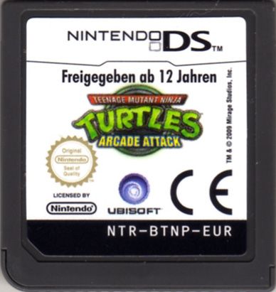 Media for Teenage Mutant Ninja Turtles: Arcade Attack (Nintendo DS)