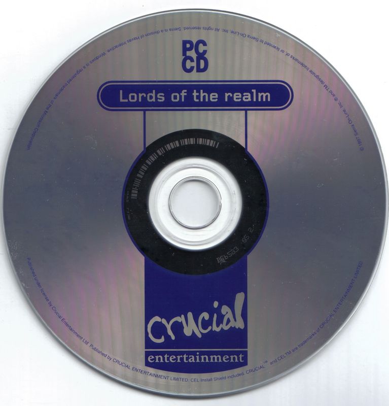 Media for Lords of the Realm (Windows)