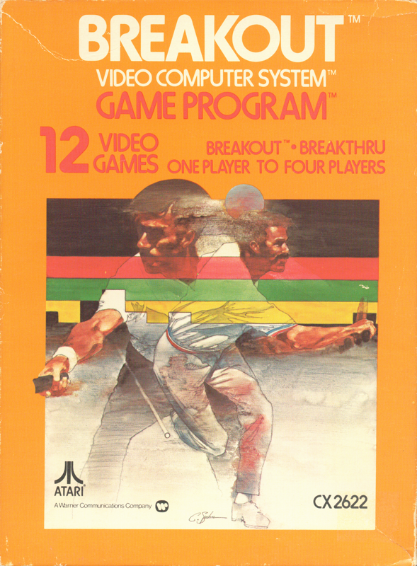 Front Cover for Breakout (Atari 2600) (1981 release)