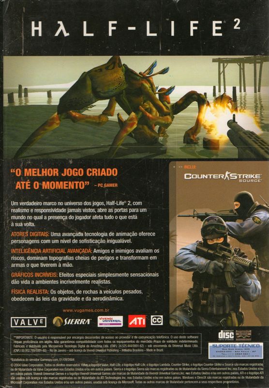 Half Life 2 Cover Or Packaging Material Mobygames 1074