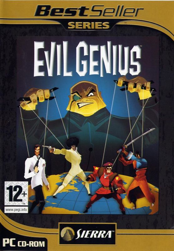 Front Cover for Evil Genius (Windows) (BestSeller Series release)