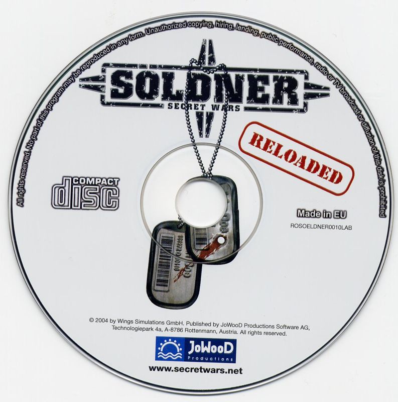 Media for Söldner: Secret Wars - Reloaded (Windows)