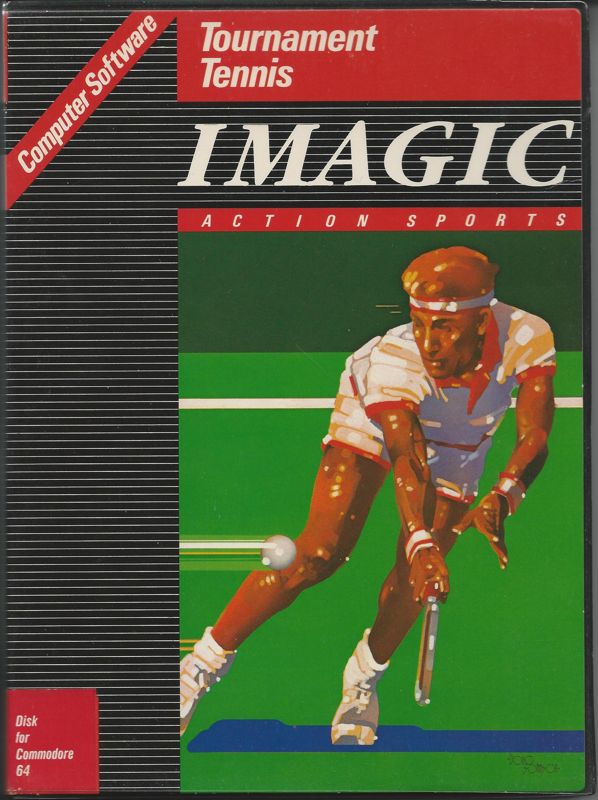 Front Cover for Tournament Tennis (Commodore 64)
