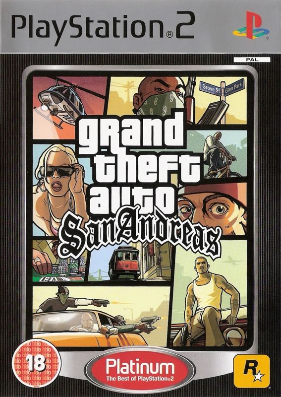 Grand Theft Auto San Andreas Sony Playstation 2 Game