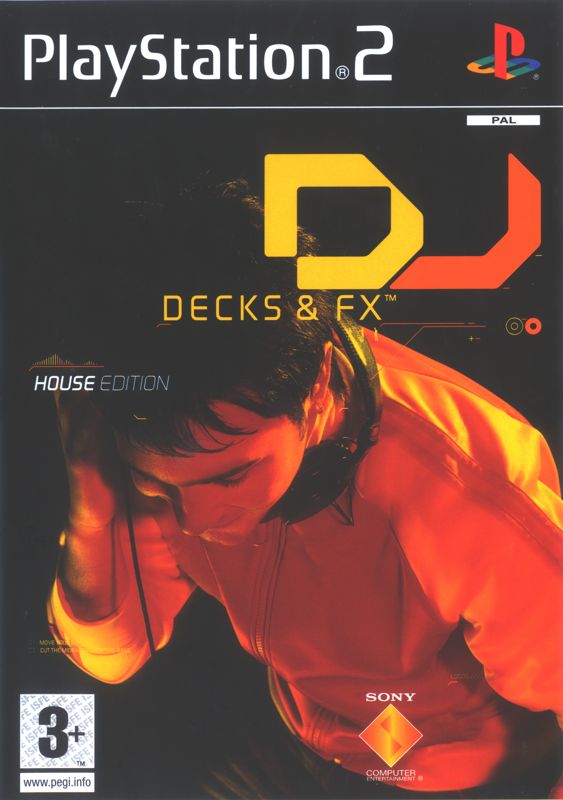 Front Cover for DJ: Decks & FX House Edition (PlayStation 2)
