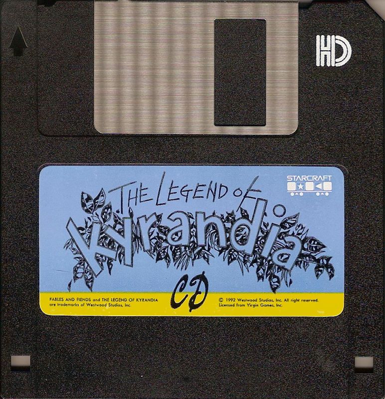 Media for Fables & Fiends: The Legend of Kyrandia - Book One (PC-98): Boot floppy for CD