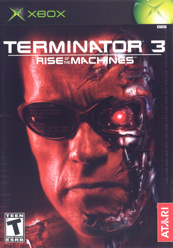 Front Cover for Terminator 3: Rise of the Machines (Xbox)
