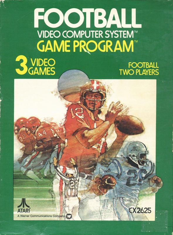 Front Cover for Football (Atari 2600) (1979 release)