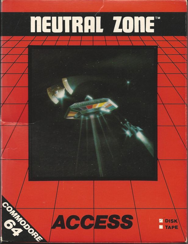 Front Cover for Neutral Zone (Commodore 64)