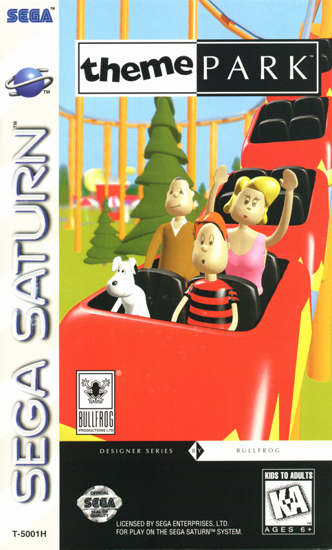 Front Cover for Theme Park (SEGA Saturn)