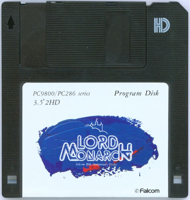 Media for Lord Monarch (PC-98): disk 1/2 (program disk)