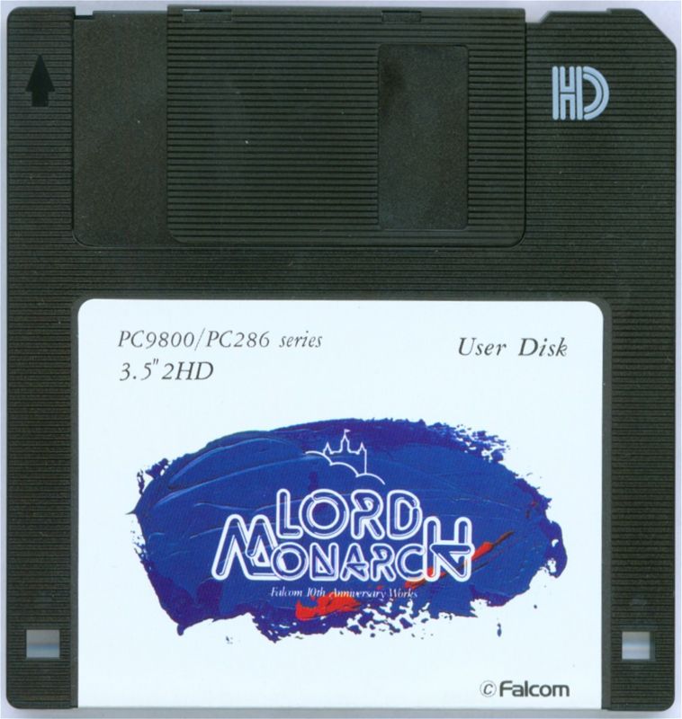 Media for Lord Monarch (PC-98): disk 2/2 (user disk)