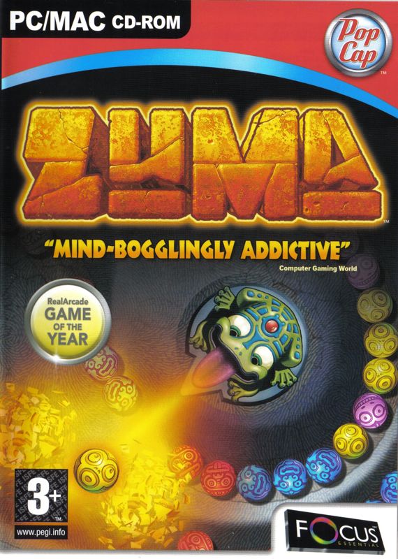 Front Cover for Zuma Deluxe (Macintosh and Windows) (Focus Essentials release)