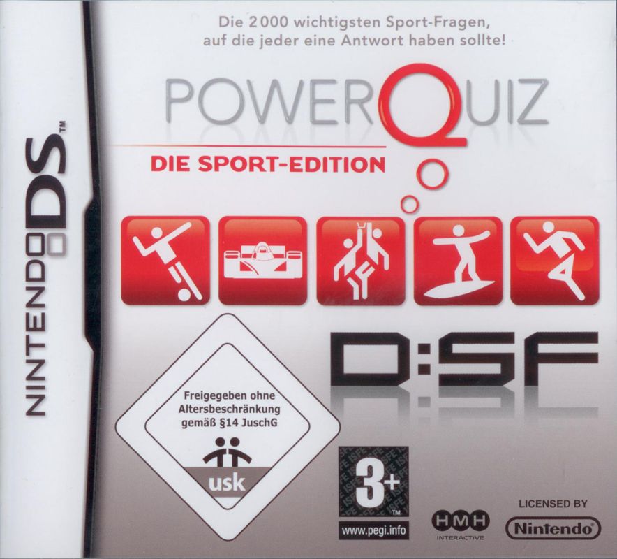 Front Cover for Power Quiz: Die Sport-Edition - D:SF (Nintendo DS)