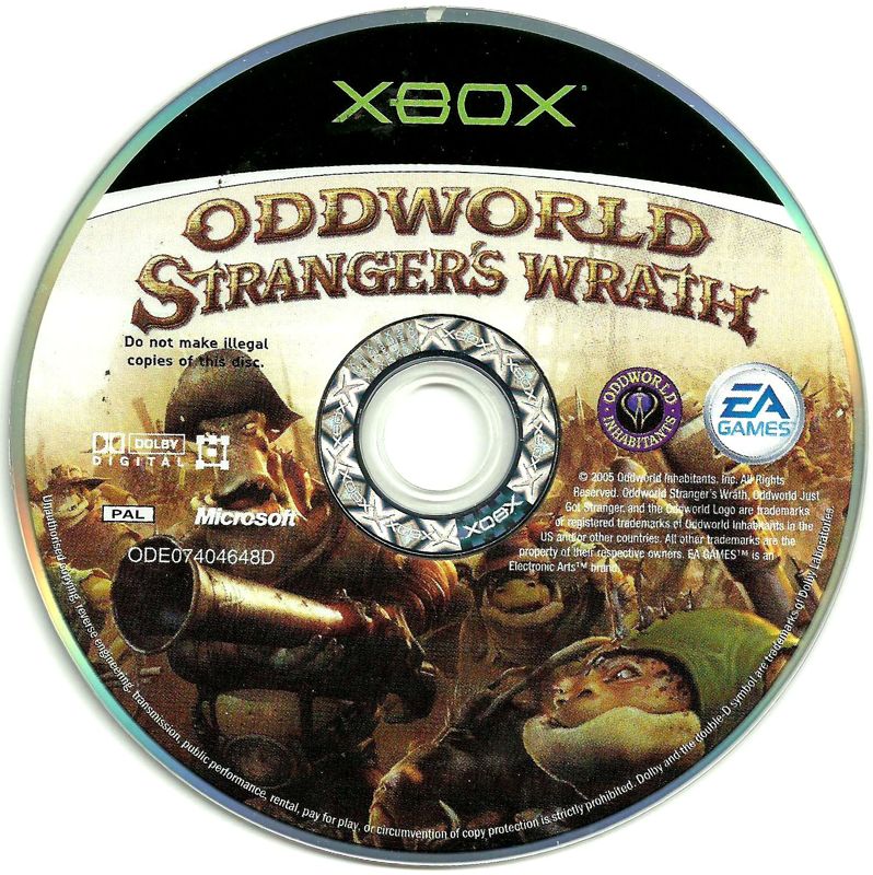Media for Oddworld: Stranger's Wrath (Xbox)