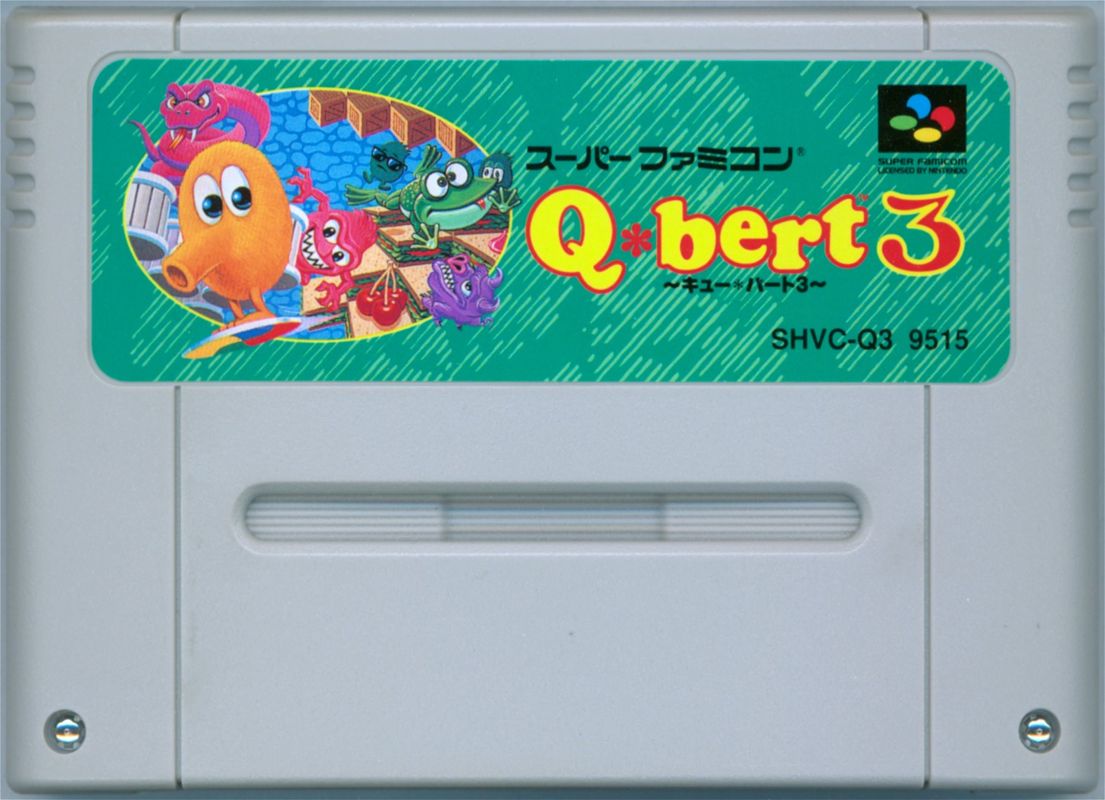 Media for Q*bert 3 (SNES)