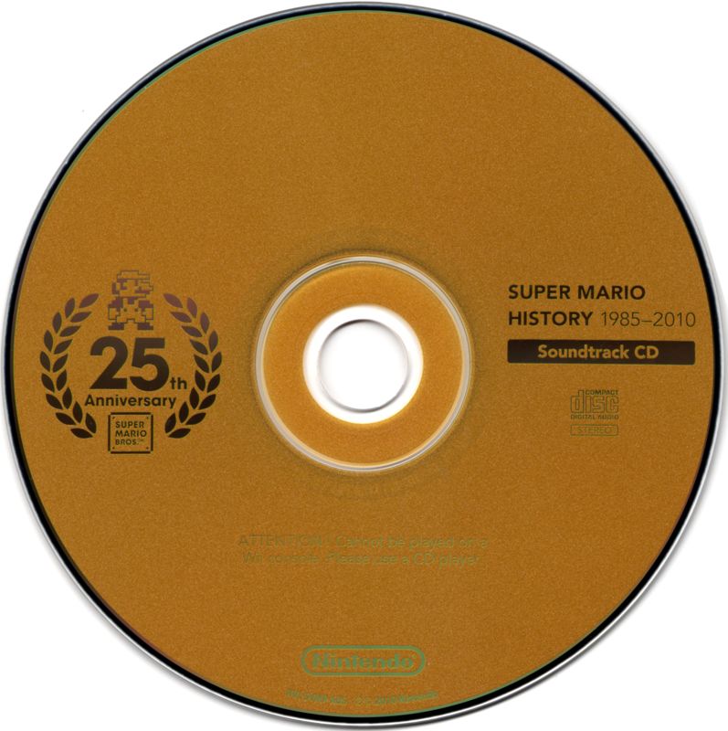 Soundtrack for Super Mario All-Stars: Limited Edition (Wii): CD