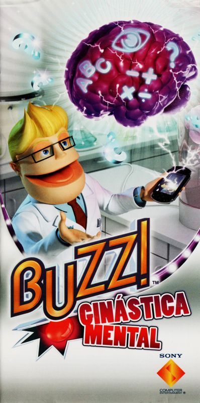 Manual for Buzz! Brain Bender (PSP): Front