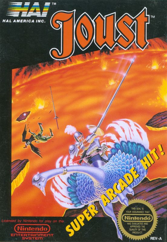 Front Cover for Joust (NES)