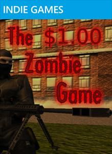Front Cover for The $1 Zombie Game (Xbox 360) (XNA Indie Games release)