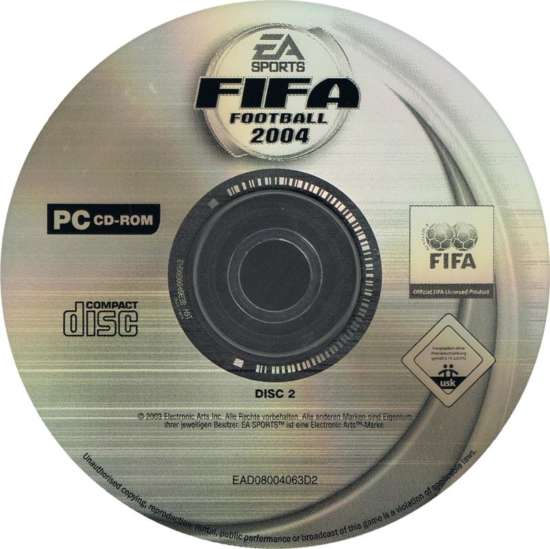 Media for FIFA Soccer 2004 (Windows) (EA Sports Classics release): Disc 2