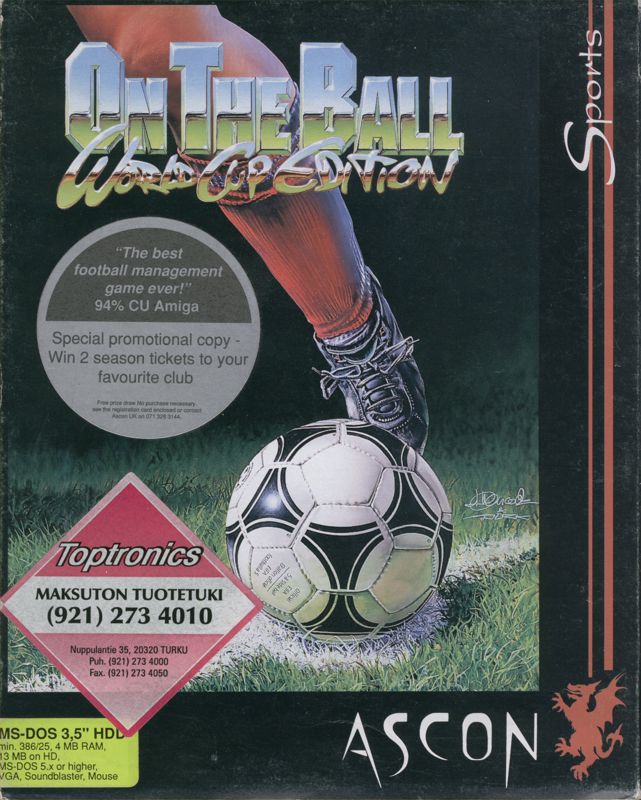 World Championship Soccer (1989) - PC Game