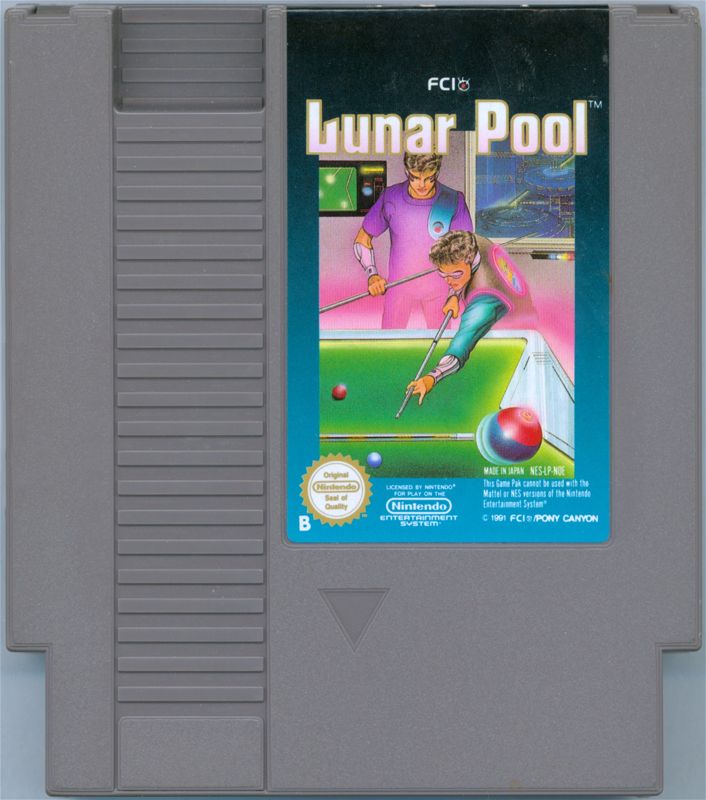 Media for Lunar Pool (NES)