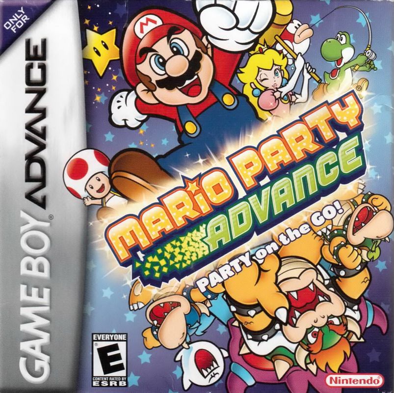 Mario Party Advance Cover Or Packaging Material Mobygames