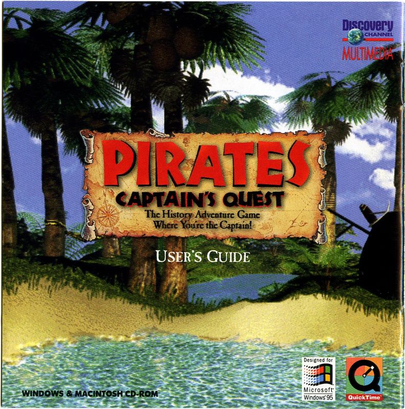 Other for Pirates: Captain's Quest (Macintosh and Windows): Jewel Case - Inside left inlay