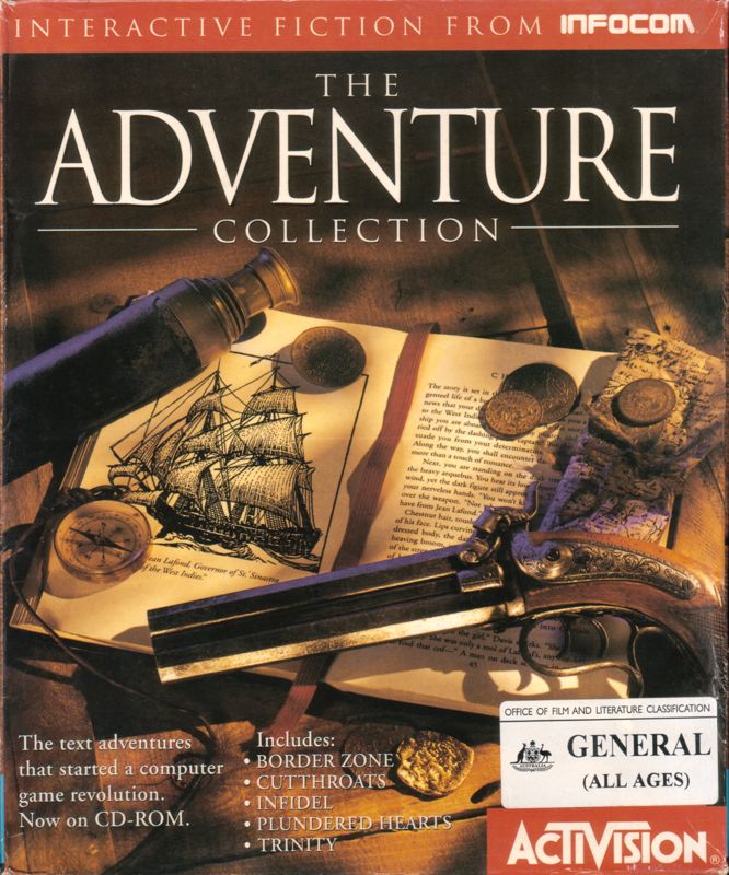 Front Cover for The Adventure Collection (DOS and Macintosh)