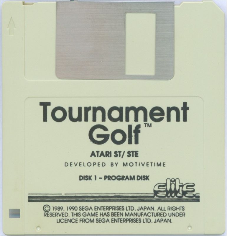Media for Arnold Palmer Tournament Golf (Atari ST): disk 1/2