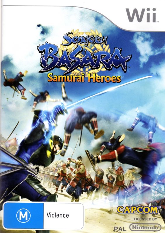 Front Cover for Sengoku Basara: Samurai Heroes (Wii)