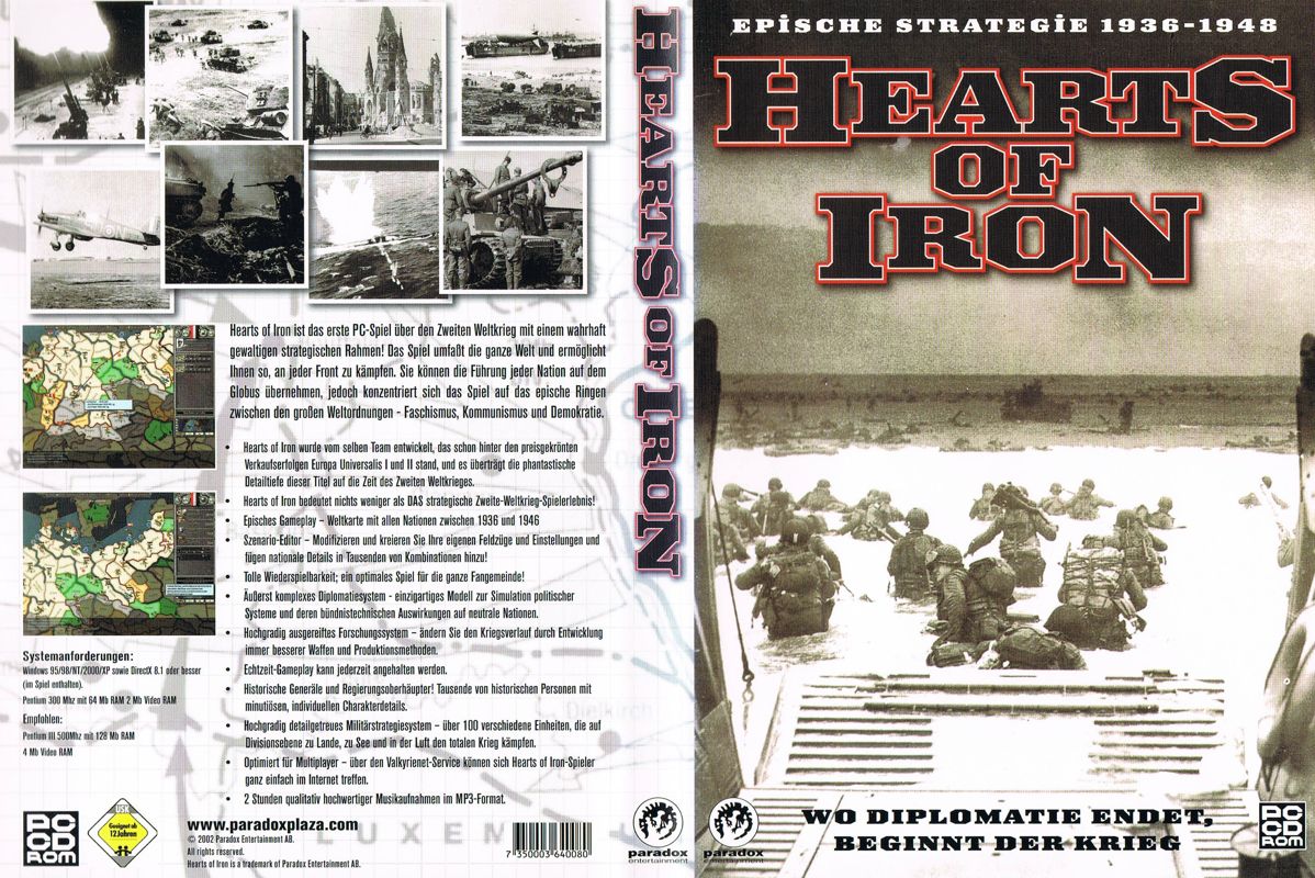 Full Cover for Hearts of Iron (Windows)