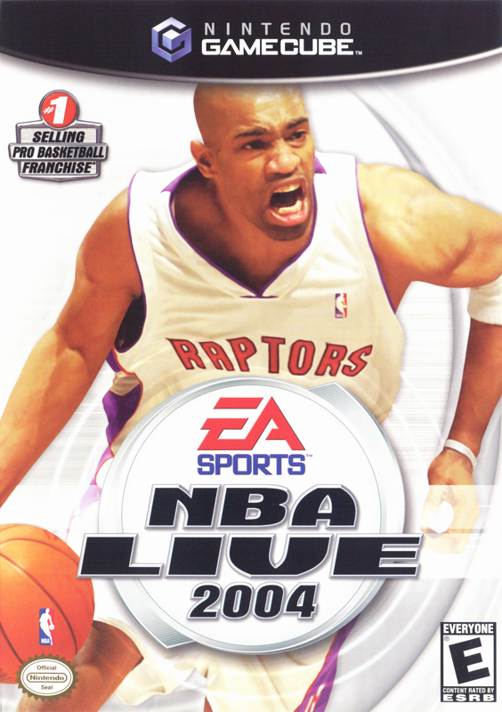 Front Cover for NBA Live 2004 (GameCube)
