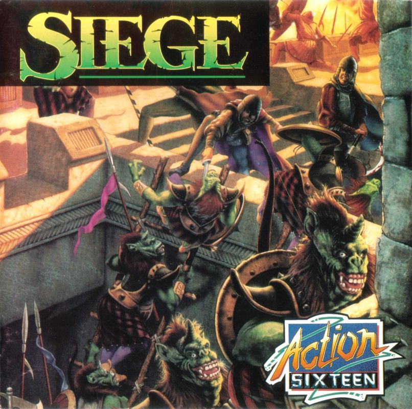 Front Cover for Siege (DOS) (Action Sixteen release)