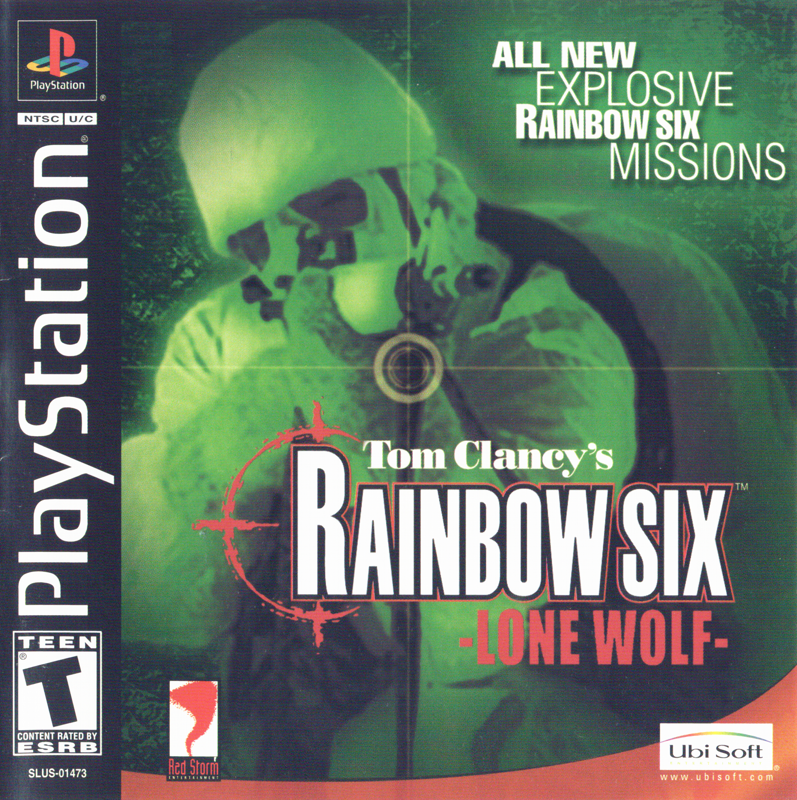 Front Cover for Tom Clancy's Rainbow Six: Lone Wolf (PlayStation)
