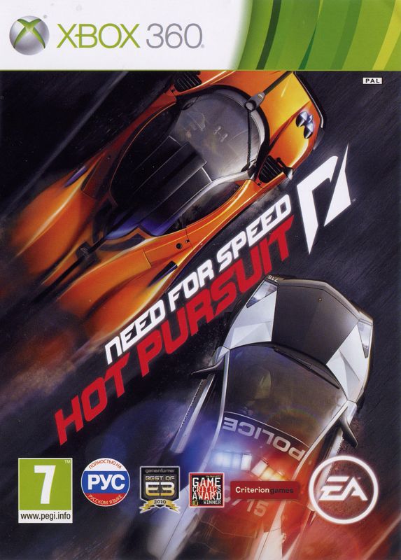 Front Cover for Need for Speed: Hot Pursuit (Xbox 360)