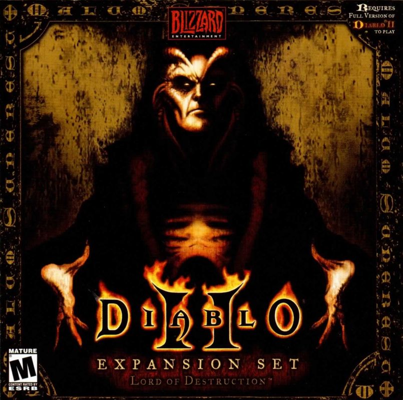 Other for Diablo II: Lord of Destruction (Macintosh and Windows): Jewel Case Front Cover